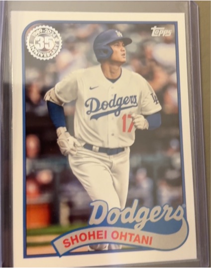 2024 Topps Series 2 1989 35th Anniversary #89B2-1 Shohei Ohtani — front