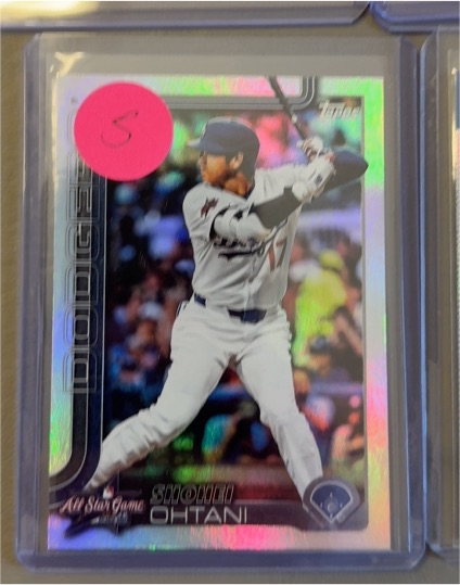 2025 Topps Update #ASG-1 Shohei Ohtani — front