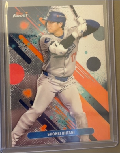 2025 Topps Finest #16 Shohei Ohtani — front