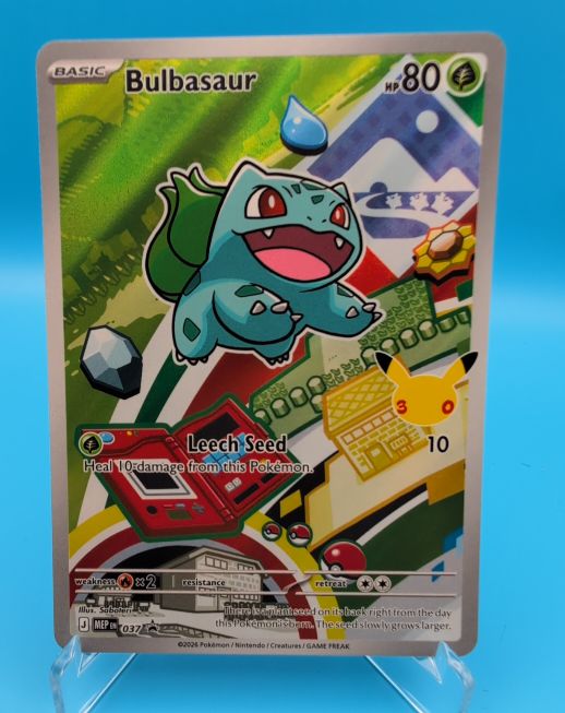 2026 Pokémon MEP #037 Bulbasaur — front