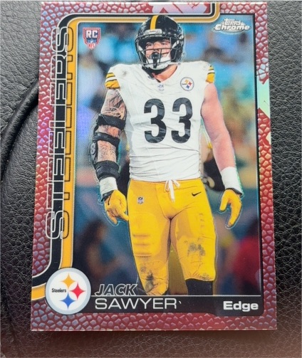 2025 Topps Chrome #357 Jack Sawyer — front