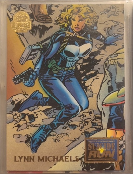 1994 Fleer Marvel Universe #52 Lynn Michaels Suicide Run — front