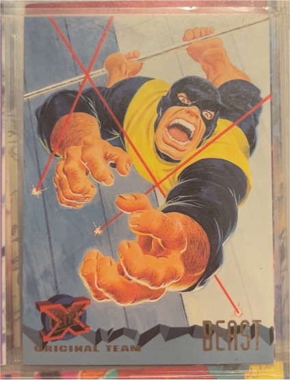 1995 Fleer Ultra X-Men #89 Beast — front
