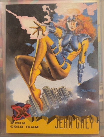 1995 Fleer Ultra #102 Jean Grey X-Men Gold Team — front