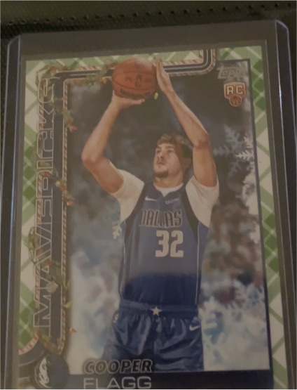 2025-26 Topps Holiday #H161 Cooper Flagg — front