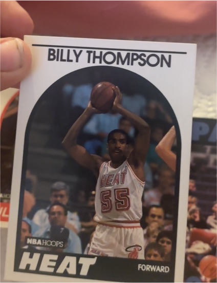 1989-90 NBA Hoops #59 Billy Thompson — front