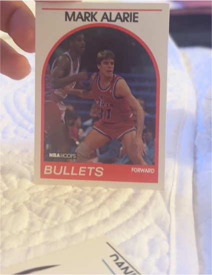 1989-90 Hoops #94 Mark Alarie — front