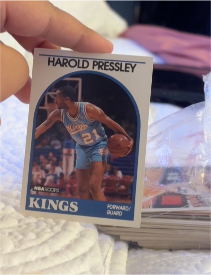 1989-90 NBA Hoops #24 Harold Pressley — front