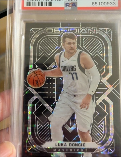 2020 Panini Obsidian #116 Luka Dončić — front