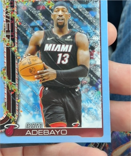 2025-26 Topps Holiday #H60 Bam Adebayo — front