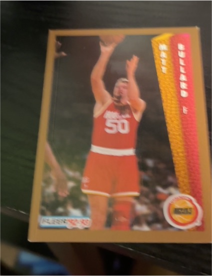 1992-93 Fleer #345 Matt Bullard — front