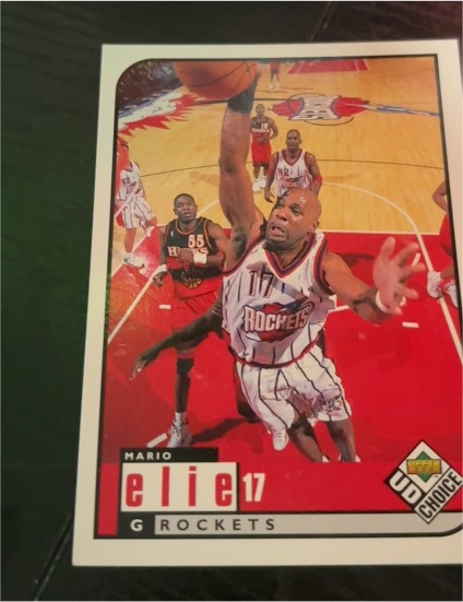 1998 Upper Deck Choice #17 Mario Elie — front