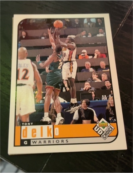 1998-99 Upper Deck UD Choice #47 Tony Delk — front