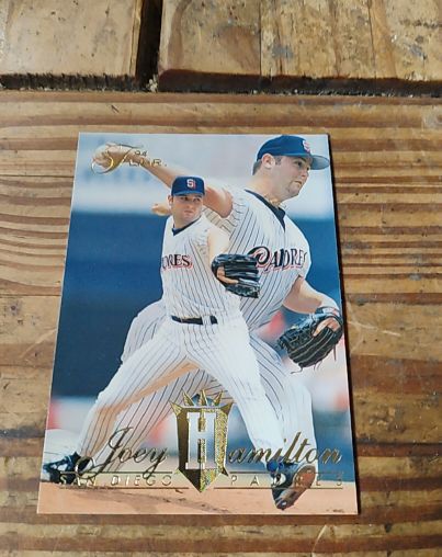 1994 Fleer Flair #437 Joey Hamilton — front