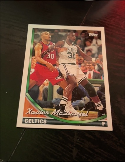 1993-94 Topps #313 Xavier McDaniel — front