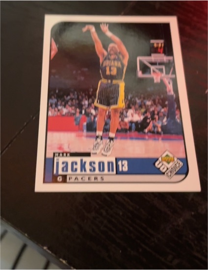 1998-99 Upper Deck UD Choice #58 Mark Jackson — front