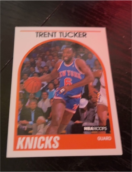 1989-90 NBA Hoops #87 Trent Tucker — front