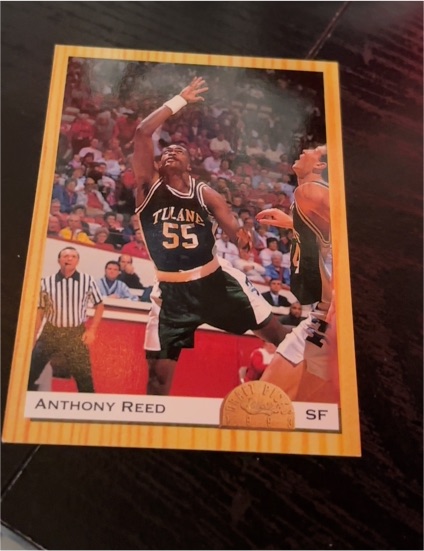1993 Classic Draft Picks #60 Anthony Reed — front