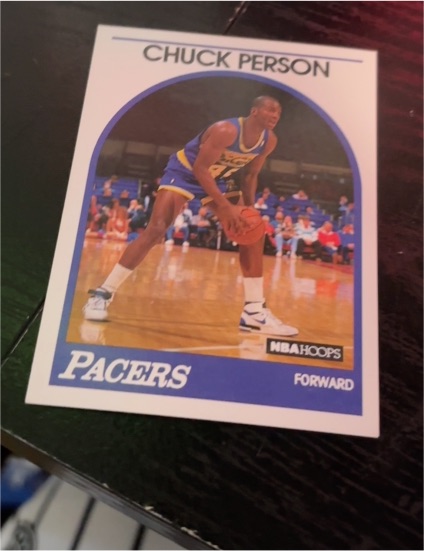 1989-90 NBA Hoops #45 Chuck Person — front