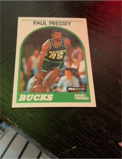 1989-90 NBA Hoops #79 Paul Pressey — front