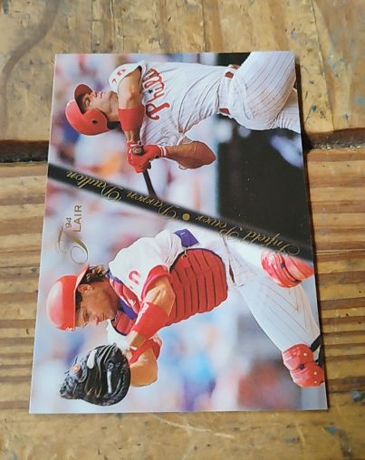 1994 Flair #3 Darren Daulton Infield Power — front
