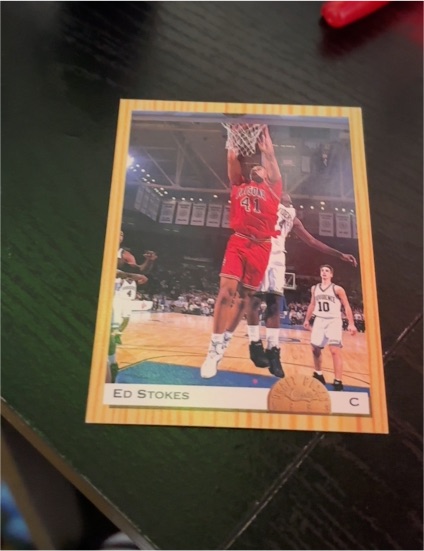 1993 Classic Draft Picks #68 Ed Stokes — front