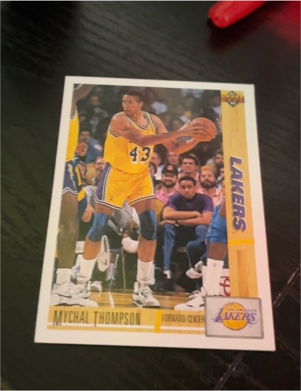 1991-92 Upper Deck #150 Mychal Thompson — front