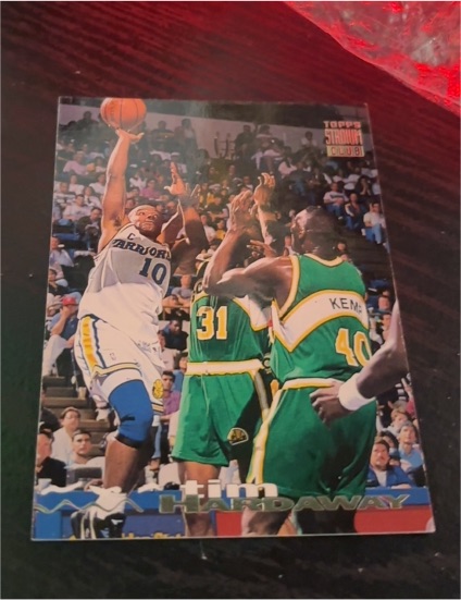 1993-94 Topps Stadium Club #148 Tim Hardaway — front