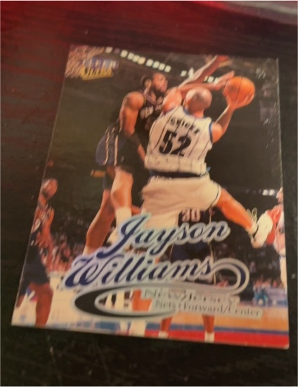 1998-99 Fleer Ultra #21 Jayson Williams — front