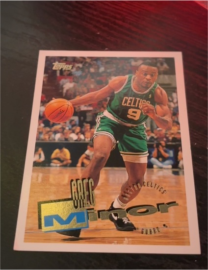 1995-96 Topps #92 Greg Minor — front