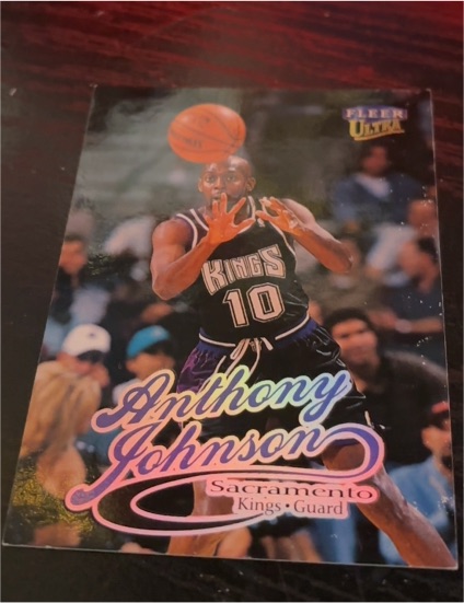 1998 Fleer Ultra #77 Anthony Johnson — front
