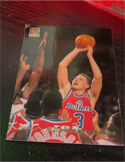 1993-94 Topps Stadium Club #39 Rex Chapman — front