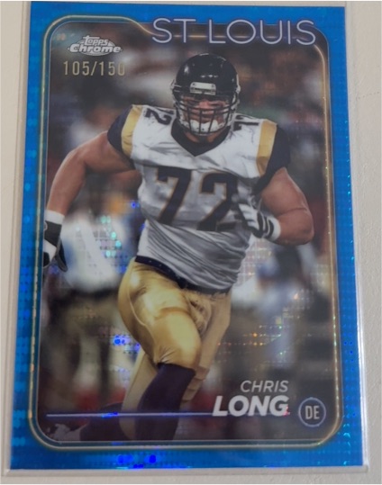 2024 Topps Chrome #103 Chris Long — front