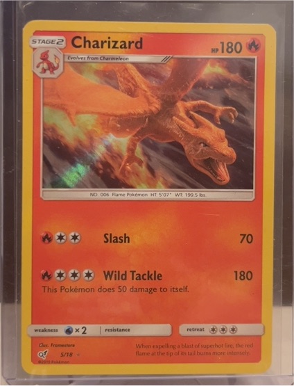 2019 Pokémon Detective Pikachu #5 Charizard — front