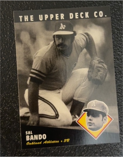 1994 Upper Deck All-Time Heroes #88 Sal Bando — front