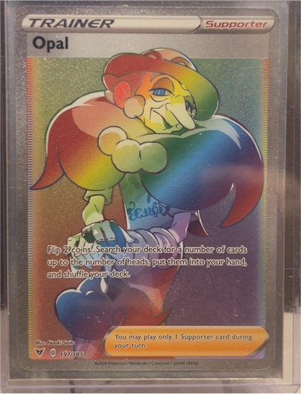 2020 Pokémon TCG Vivid Voltage #197 Opal — front