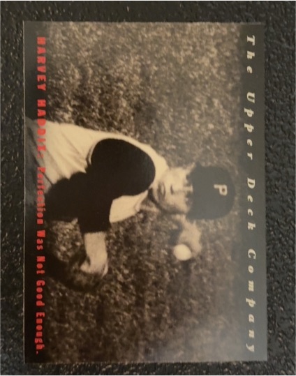 1994 Upper Deck All-Time Heroes #12 Harvey Haddix — front