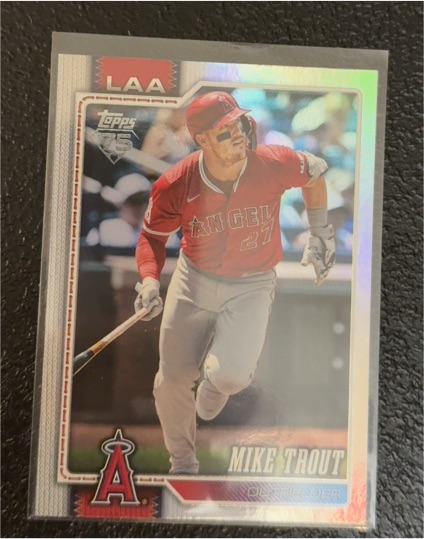 2026 Topps Series 1 #350 Mike Trout — front