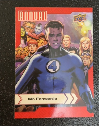 2022-23 Upper Deck Marvel Annual #63 Mr. Fantastic — front