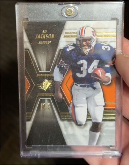 2014 Upper Deck SPx #2 Bo Jackson Auburn Tigers — front