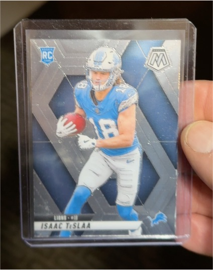 2025 Panini Mosaic #319 Isaac Teslaa — front