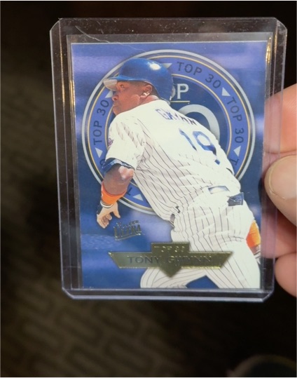 1997 Fleer Ultra Top 30 #12 Tony Gwynn — front