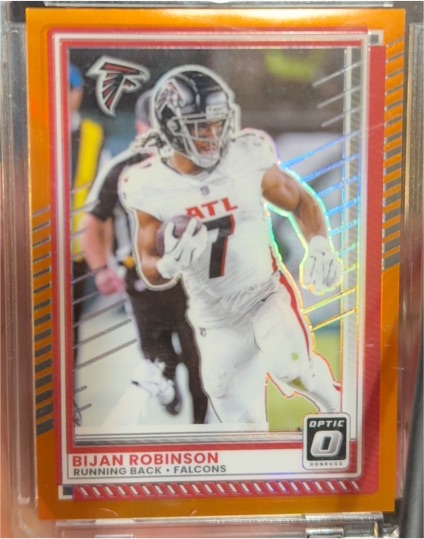 2025 Panini Donruss Optic #118 Bijan Robinson — front