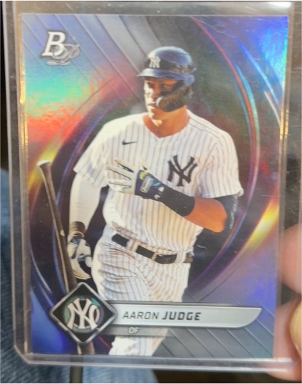 2022 Bowman Platinum #12 Aaron Judge — front