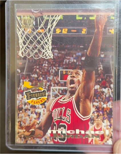 1993-94 Topps Stadium Club #181 Michael Jordan Frequent Flyers Chicago Bulls — front