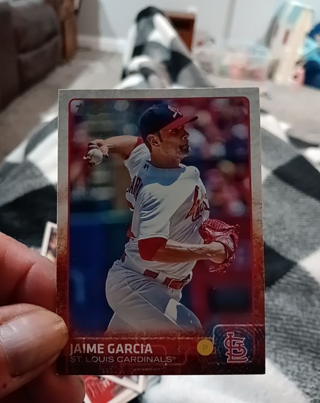 2015 Topps #352 Jaime Garcia — front