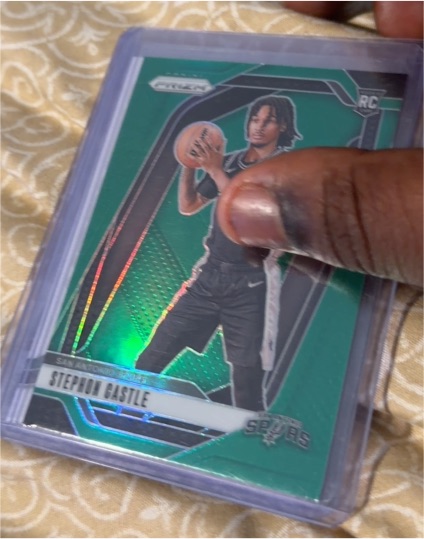 2024-25 Panini Prizm #234 Stephon Castle — front