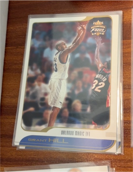 2001-02 Fleer Focus #84 Grant Hill — front