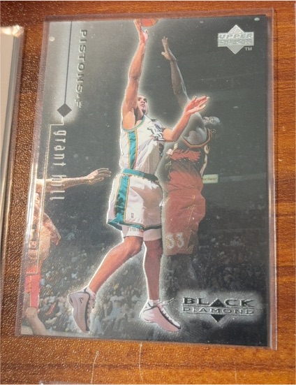 1998-99 Upper Deck Black Diamond #33 Grant Hill — front
