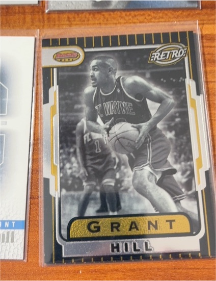 1996-97 Bowman's Best Retro #TB5 Grant Hill — front
